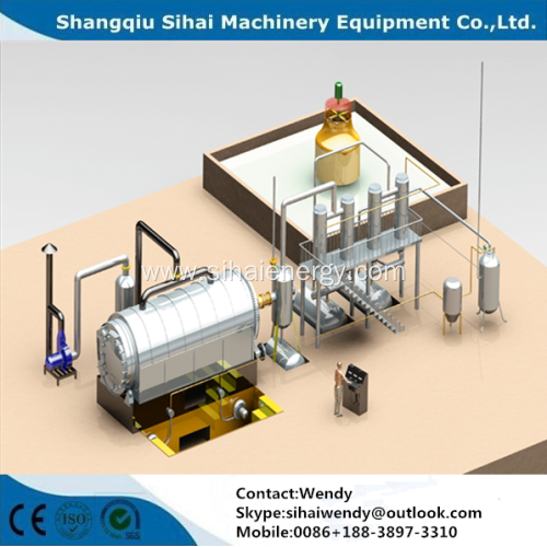 10 tons waste plastic recycling machine